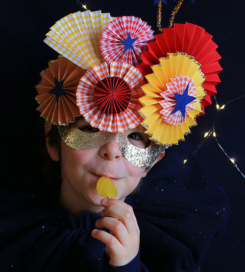 DIY - Masque Rosaces - Pierrot Gourmand