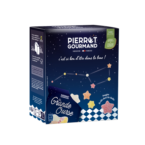 Boîte de 12 mini-sachets La Grande Ourse - Pierrot Gourmand - 1