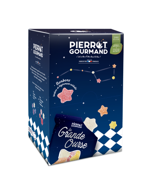 Boîte distributrice de 40 mini-sachets La Grande Ourse - Pierrot Gourmand - 1