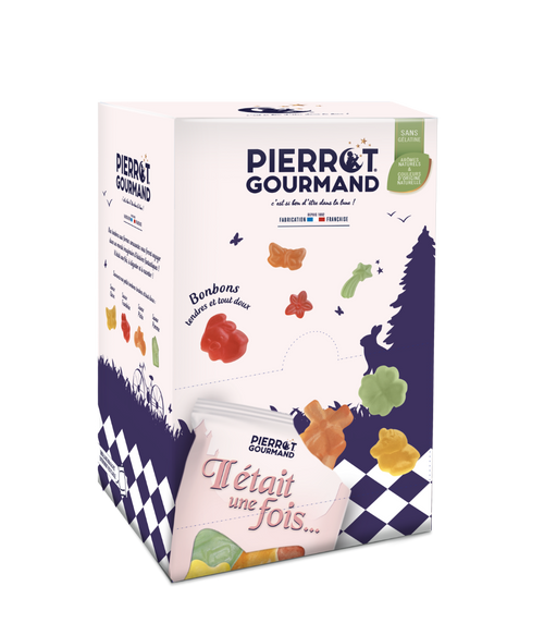 Boîte distributrice de 40 mini-sachets Il était une fois - Pierrot Gourmand - 2