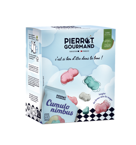 Visuel3DdelaboiteencartondebonbonsCumulonimbus - Pierrot Gourmand - 1