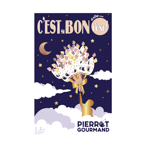 Affiche Pierrot Gourmand x Sacré Lotois - Pierrot Gourmand - 1