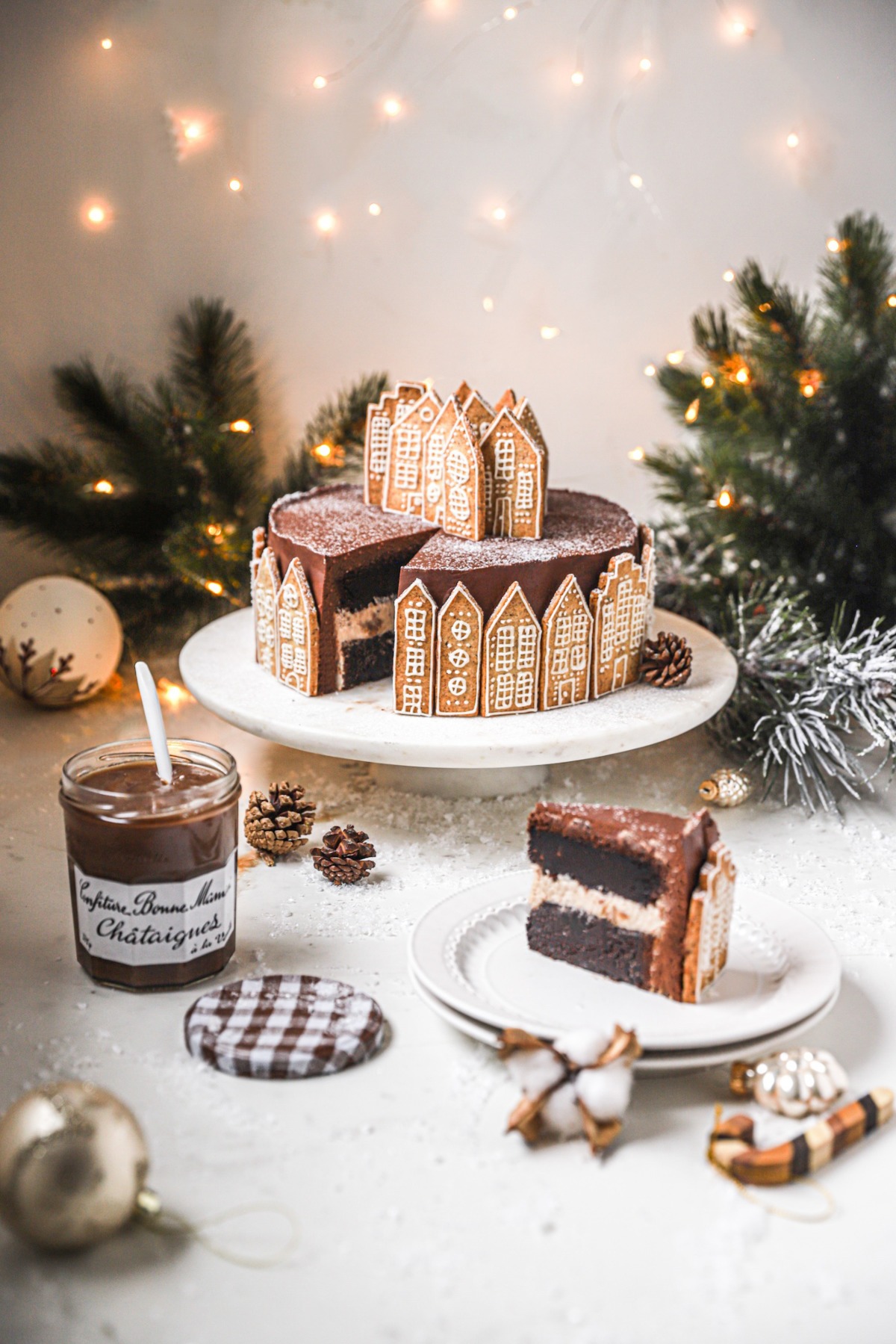 Gateau De Fete Chocolat Et Confiture De Chataignes Bonne Maman Bonne Maman